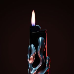 CORAL - lighter holder