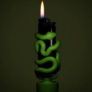 PYTHON - Lighter holder