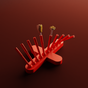 AXIS - Teeth holder for ceramic make-up