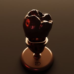 TROPHY - Giant tooth to print